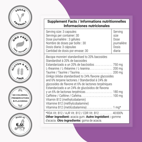 Empaque front Supersmart pastillas inteligentes 60 cápsulas
