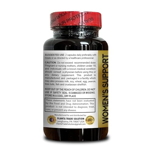 Frasco suplemento OLANTA menopausia para mujer 60 cápsulas