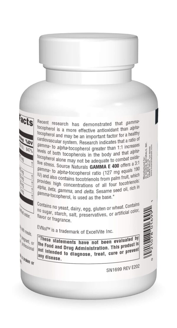 Version 1.0.0 Empaque Gamma E Complex Source Naturals