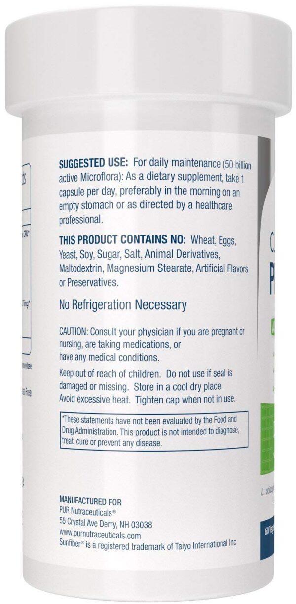 Empaque innovador probióticos PUR Nutraceuticals