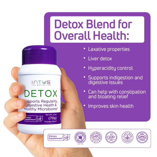 Empaque Intus Detox para salud digestiva y detox