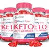 Empaque frontal gomitas Liberty Bites Keto ACV paquete 5