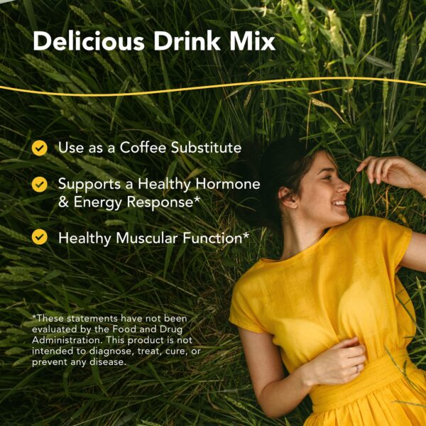 Empaque MacaMilk polvo mezcla maca yacón orgánico