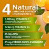 Empaque MUSCLE FOOD LABS Vitamina C D3 Zinc 120 cápsulas