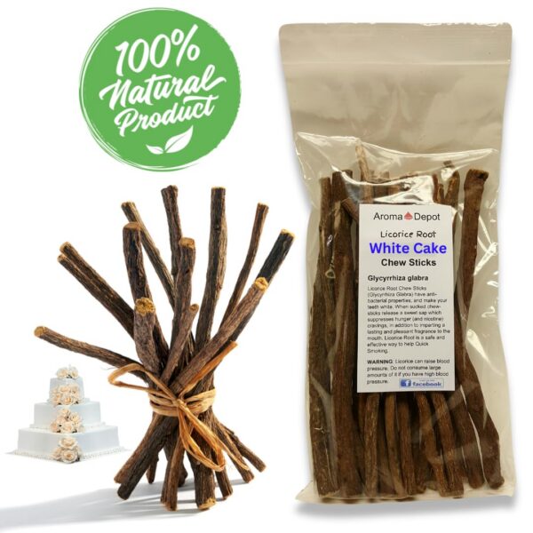 Empaque palitos regaliz natural para salud oral 16 oz