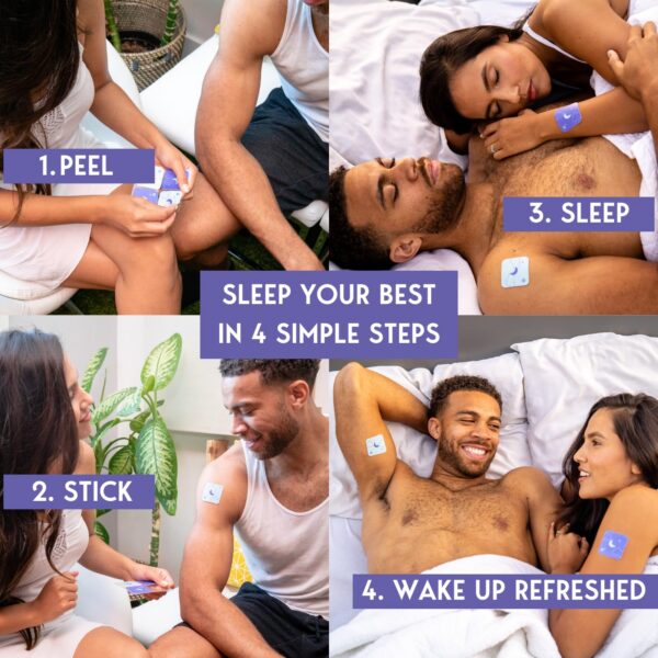 Empaque parches Klova con componentes naturals para mejor descanso