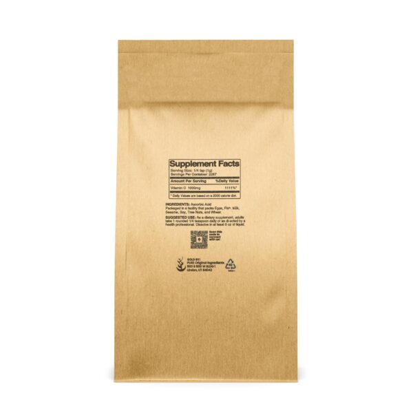 Version 1.0.0 Empaque polietileno polvo vitamina C sin aditivos