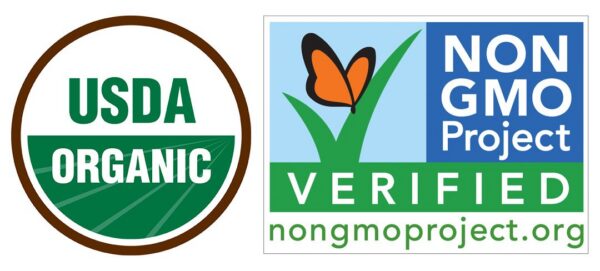 Version 1.0.0 Etiqueta USDA Organic y sin gluten
