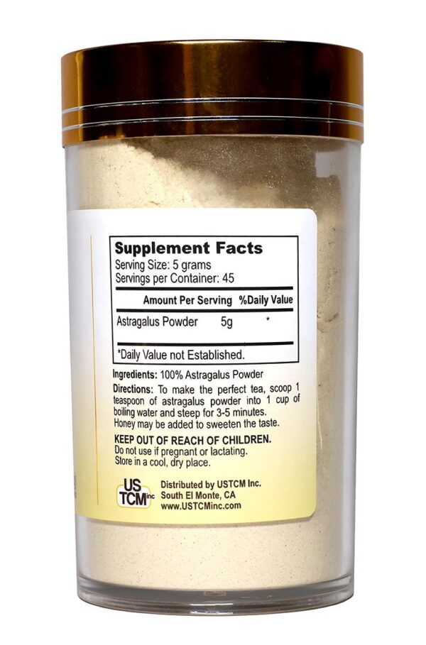 Empaque frontal polvo de astrágalo natural