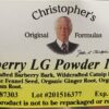 Empaque de polvo de barberry Christopher's Original Formulas 16 onzas