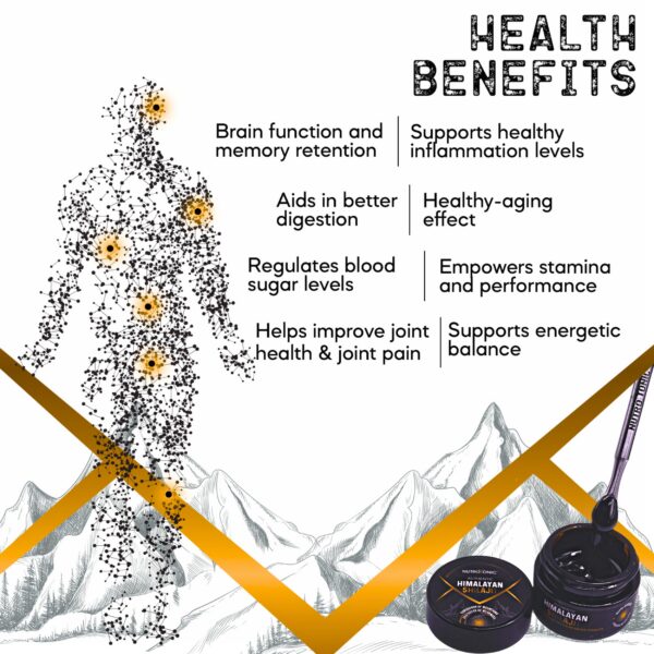 Empaque premium resina Shilajit Himalaya NutroTonic