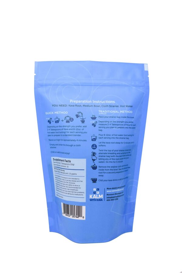 Version 1.0.0 Empaque de raíz de kava Tongan Pouni ONO premium para consumo social