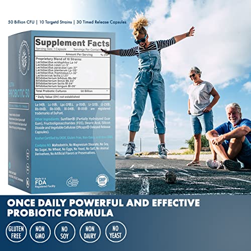 Empaque suplemento digestivo prebioticos y probioticos