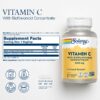 Empaque suplemento Solaray vitamina c con bioflavonoides