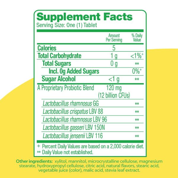 Empaque trasero Culturelle Women’s Wellness probiótico