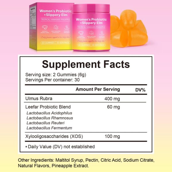 Empaque trasero de Gomitas Ruduwu con información nutricional