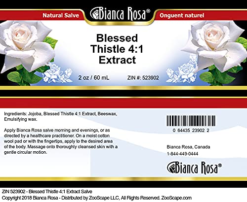 Frascos ungüento Bianca Rosa cardo bendito paquete 3 unidades