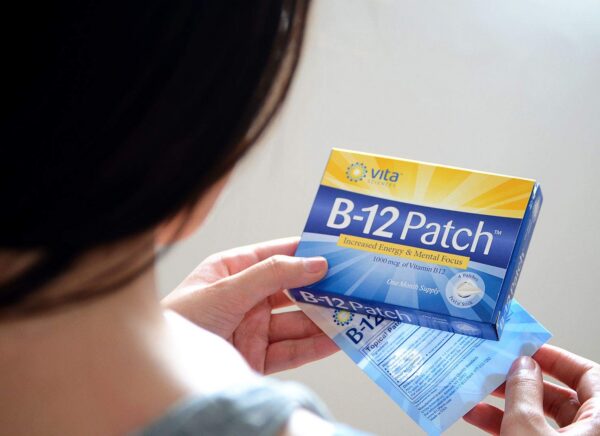 Empaque Vita Sciences parche b12 para hombres y mujeres