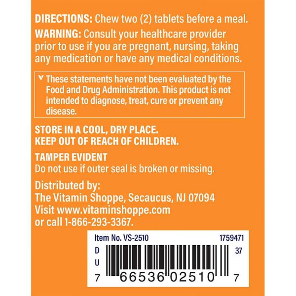 empaque-vitamin-shoppe-dgl-100-tabletas