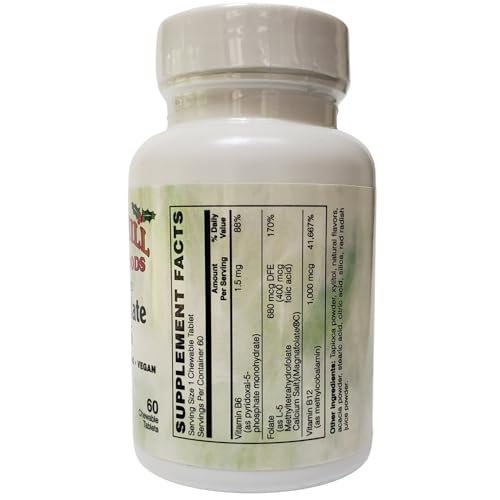 Version 1.0.0 Empaque vitaminas Holly Hill B-12 y folato