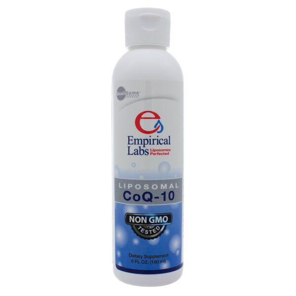 Version 1.0.0 Empirical Labs Liposomal COQ10 etiqueta frontal