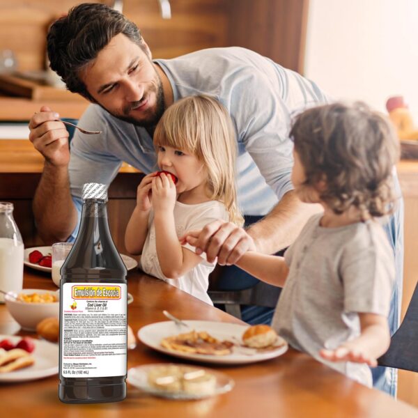 Etiqueta con sabores cereza y naranja