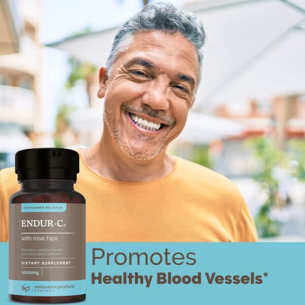 Etiqueta nutricional ENDUR-C Vitamina C 1000 mg