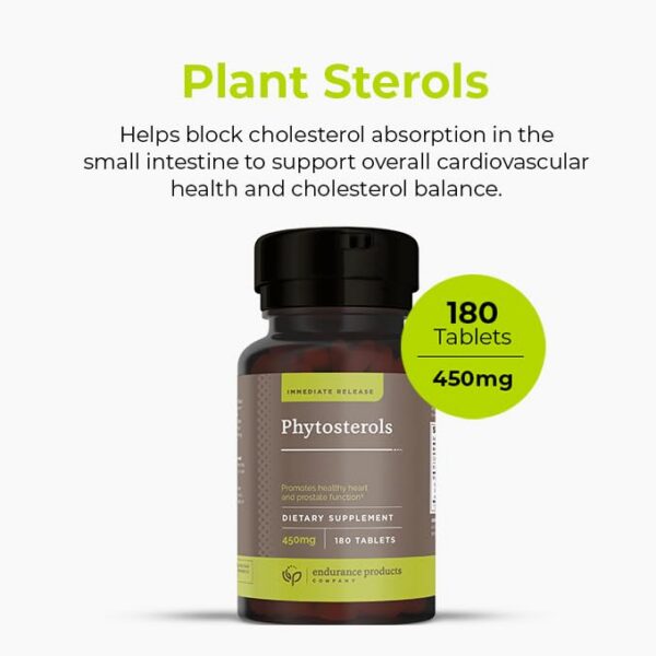 Tabletas de fitosteroles para colesterol Endurance