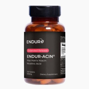 Endurance Products ENDUR-ACIN niacina liberación prolongada 500 mg caja