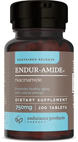 Endurance Products niacinamida 750mg tabletas vista frontal