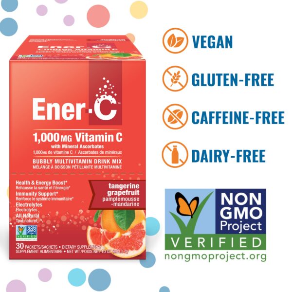 Imagen mezcla en polvo Ener-C mandarina y toronja