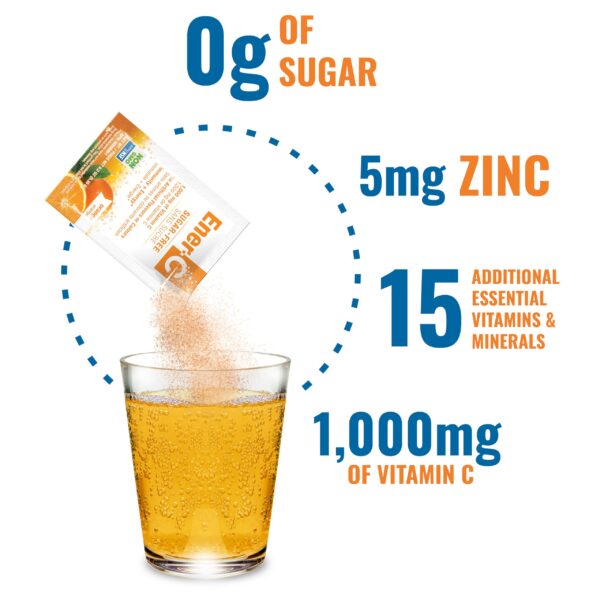 Ener-C multivitaminico sabor naranja 60 sobres sin gluten