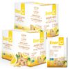 Version 1.0.0 Ener-C sin azúcar mezcla multivitamínica limón jengibre 60 sobres