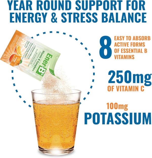 Vista lateral del envase Ener-Life