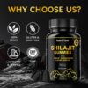 Energía masculina con gomitas de Shilajit