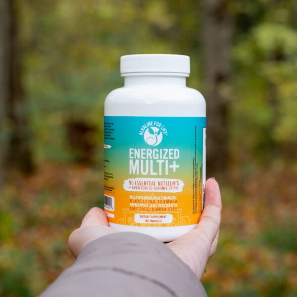 Energized Multi + ingredientes naturales y alcalinizantes