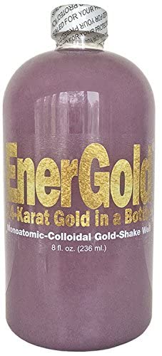 Version 1.0.0 EnerGold monoatómico oro frasco