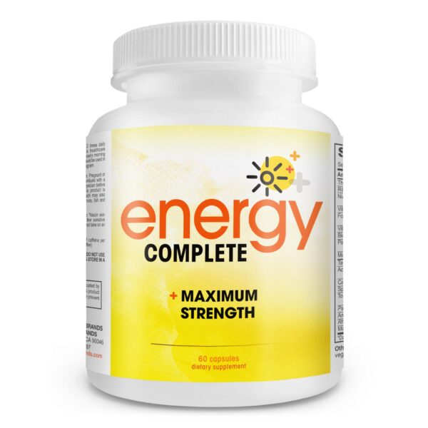Energy Complete suplemento vegano 18 en 1 en cápsulas
