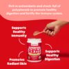 Version 1.0.0 Beneficios de energía y salud con Superfood Reds powder