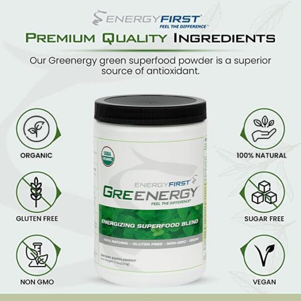 Mezcla verde para batidos Greenergy