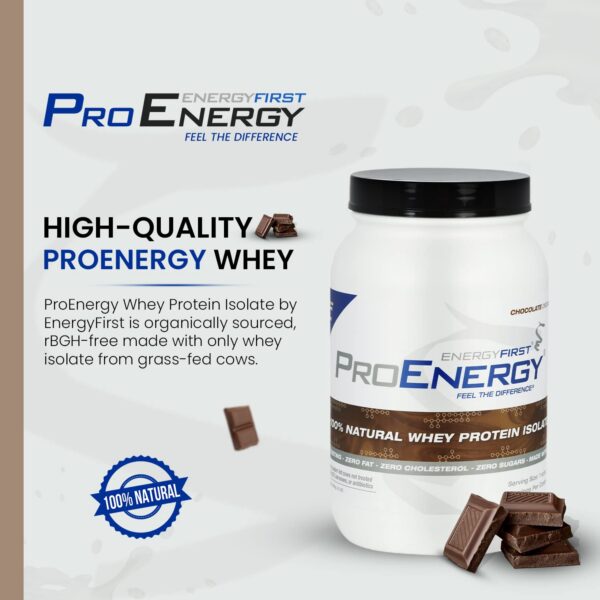 Version 1.0.0 Frasco EnergyFirst proteina suero chocolate