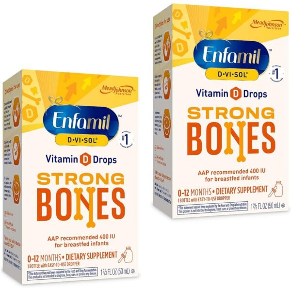 Envase de Enfamil D-Vi-Sol de 50 ml
