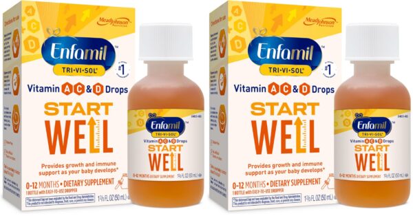 Frasco gotero Tri-Vi-Sol para bebés