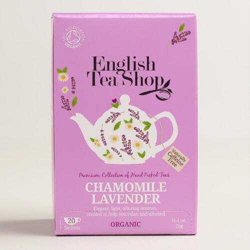 English Tea Shop té manzanilla lavanda 20 bolsitas paquete