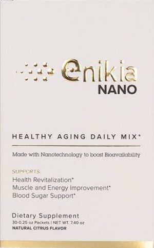 Frente del frasco ENIKIA Nano suplemento de aminoacidos