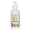 Vitamina D3 líquida Eniva Health, etiqueta frontal