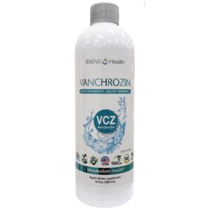 Frente de la botella Eniva Health VANCHROZIN
