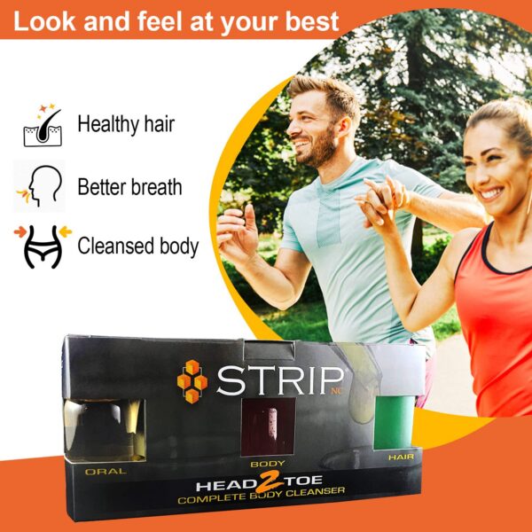 Enjuague bucal y limpiador folicular Wellgenix Strip