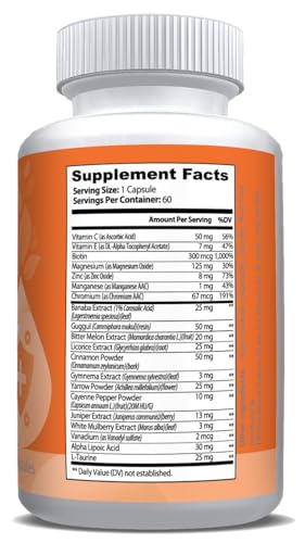 Version 1.0.0 Frasco suplemento ENP Glucose Success 60 cápsulas