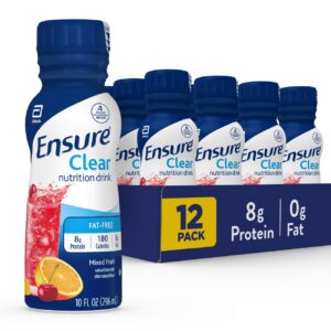 Version 1.0.0 Paquete Ensure Clear 12 botellas bebida nutritiva sabor frutas mixtas
